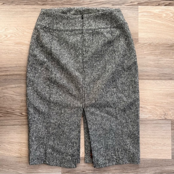 Express Women’s Gray Wool Blend Skirt - Picture 4 of 9